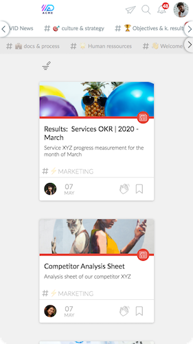 Application mobile PWA